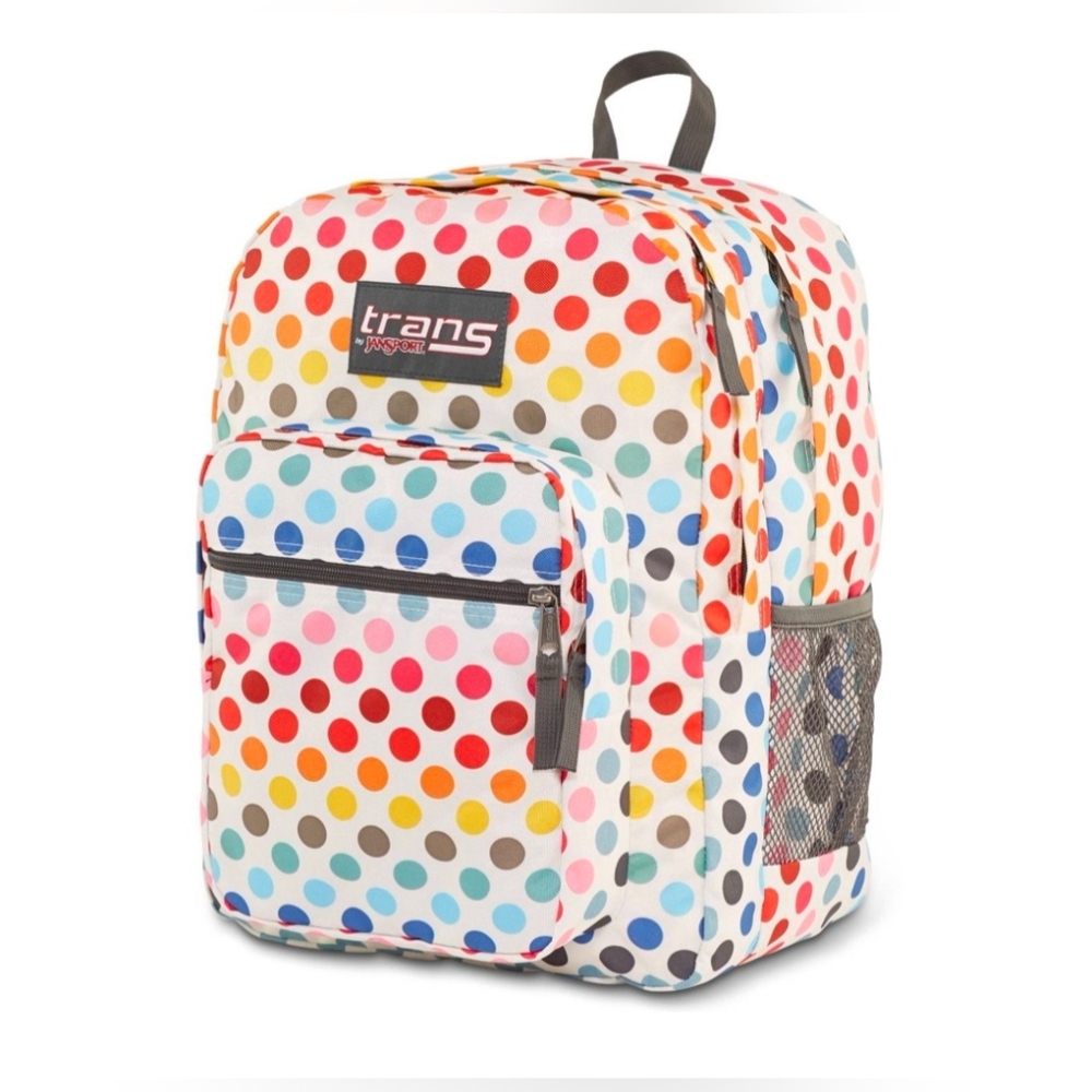 Trans by JanSport Multicolor Polka Dot Backpack